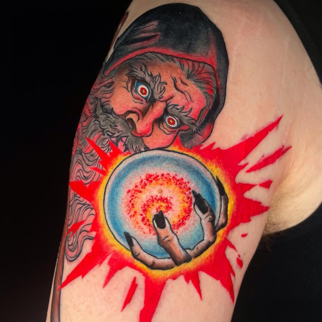 Tattoo by @ceilingham — neo_traditional, realism