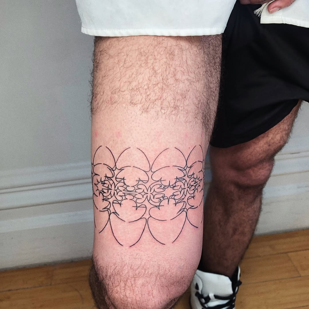 Tattoo by @oykuinkslove — geometric, ornamental