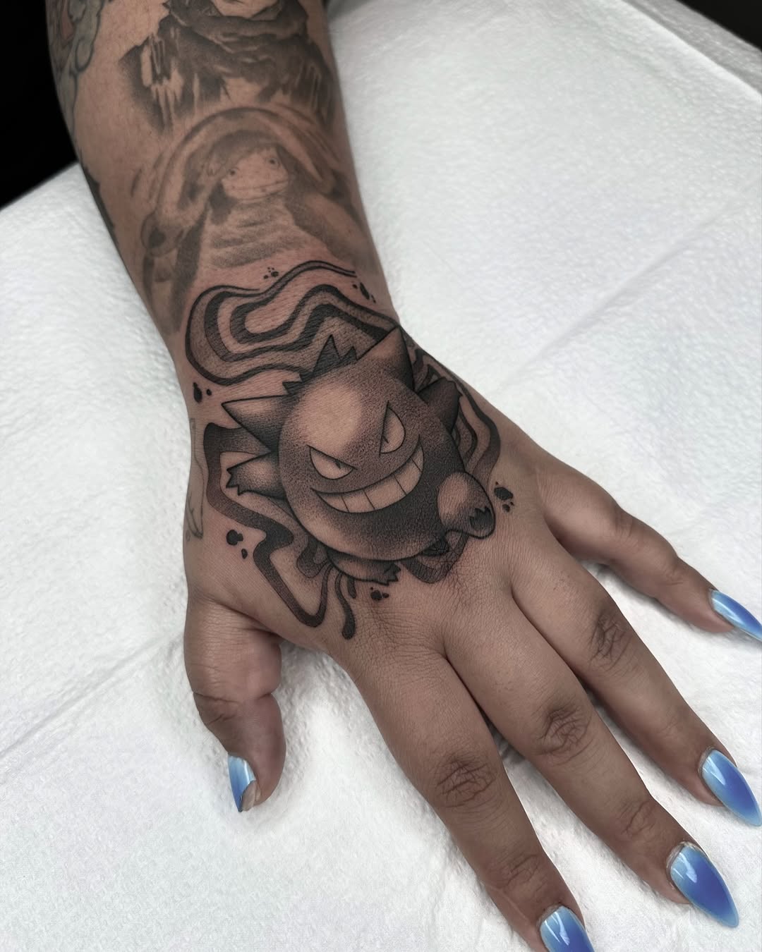 Tattoo by @carlosthebarloswarlos_ — black_and_grey, illustrative
