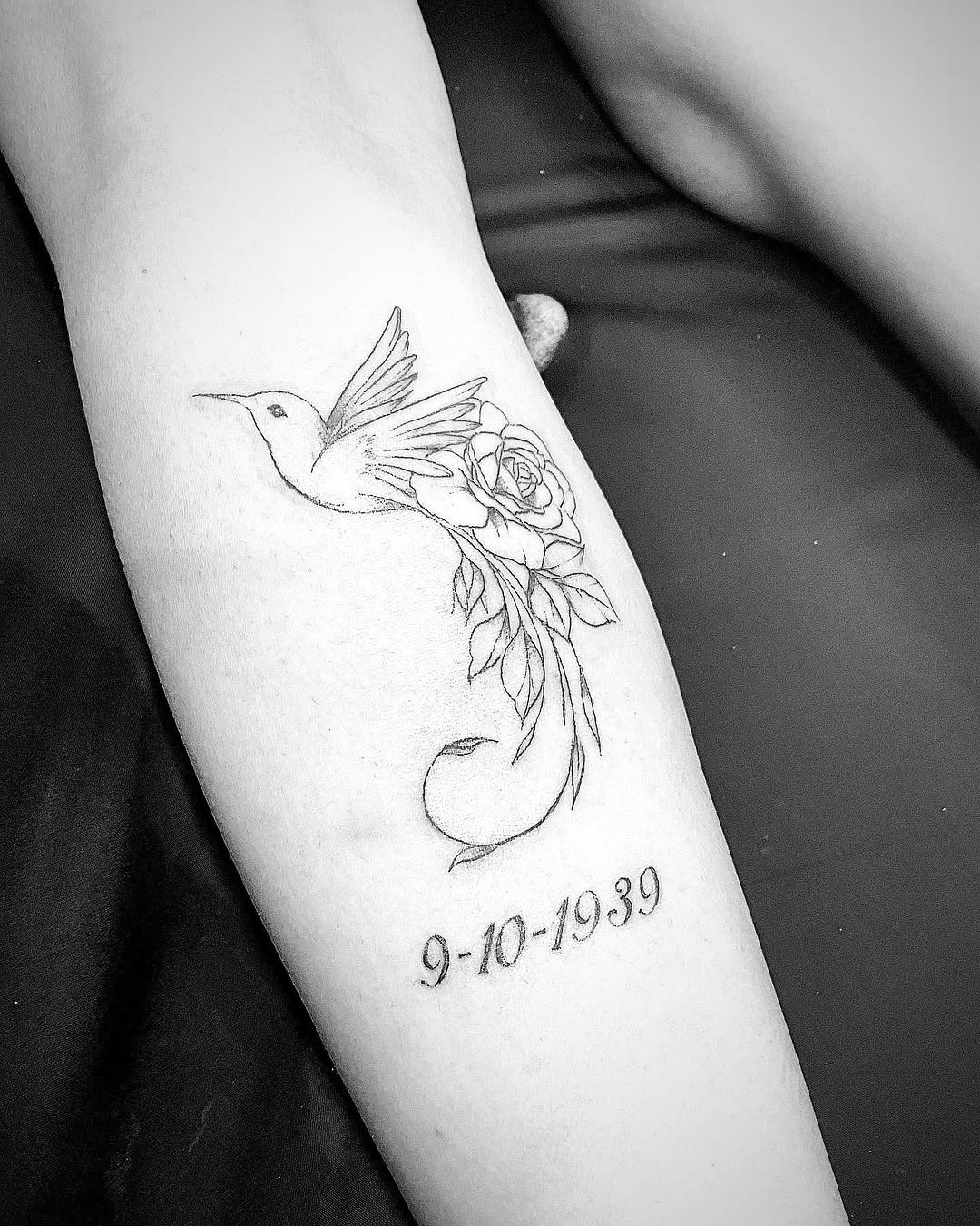 Tattoo by @bluebearrytattoos — fine_line, lettering_script