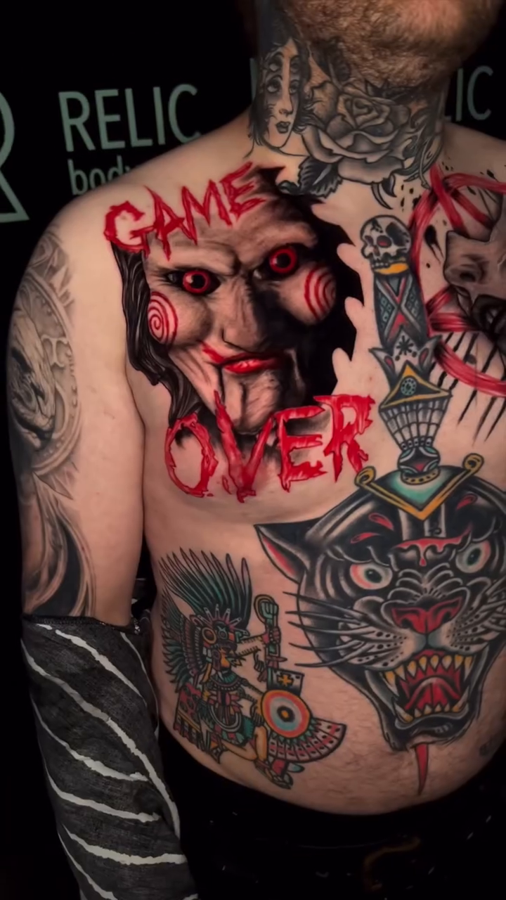 Tattoo by @brycewilliam.tattoos — illustrative, black_and_grey