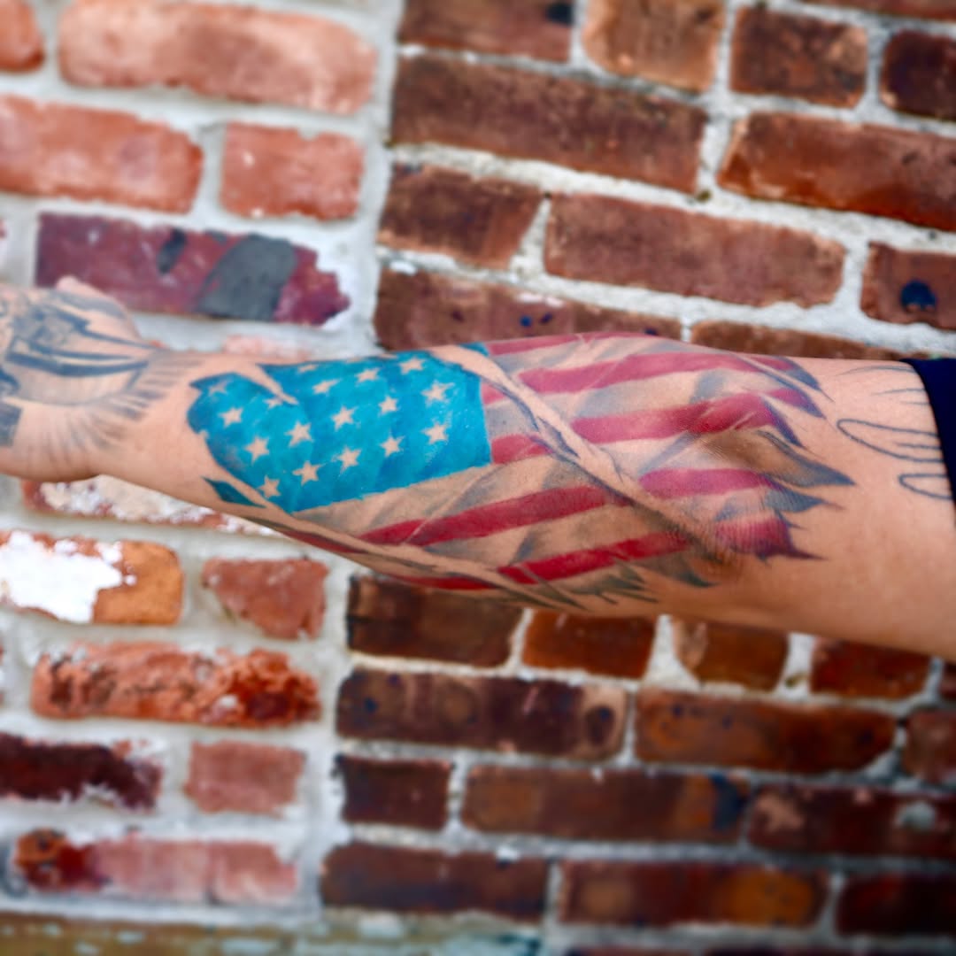 Tattoo by @tat_papi — realism, trash_polka