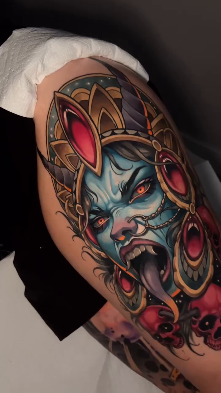 Tattoo by @andreytattooing — dark_realism