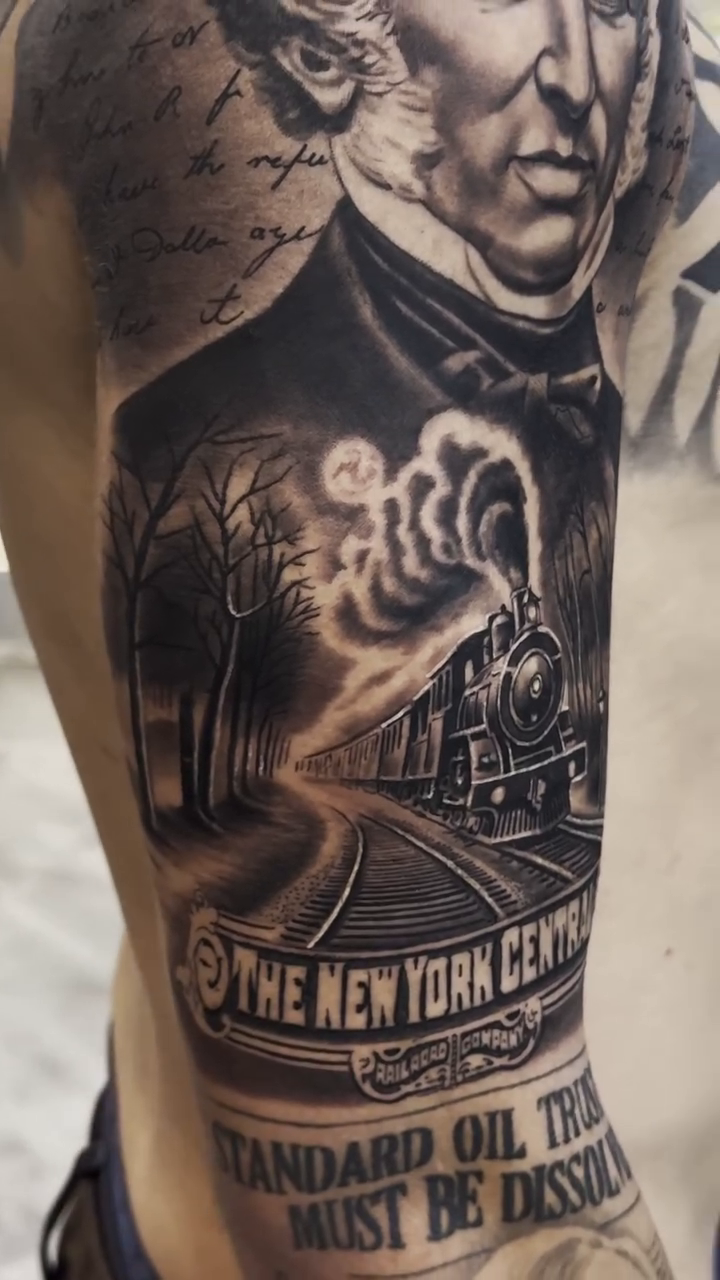 Tattoo by @samuellimbertitattoos — realism, black_and_grey