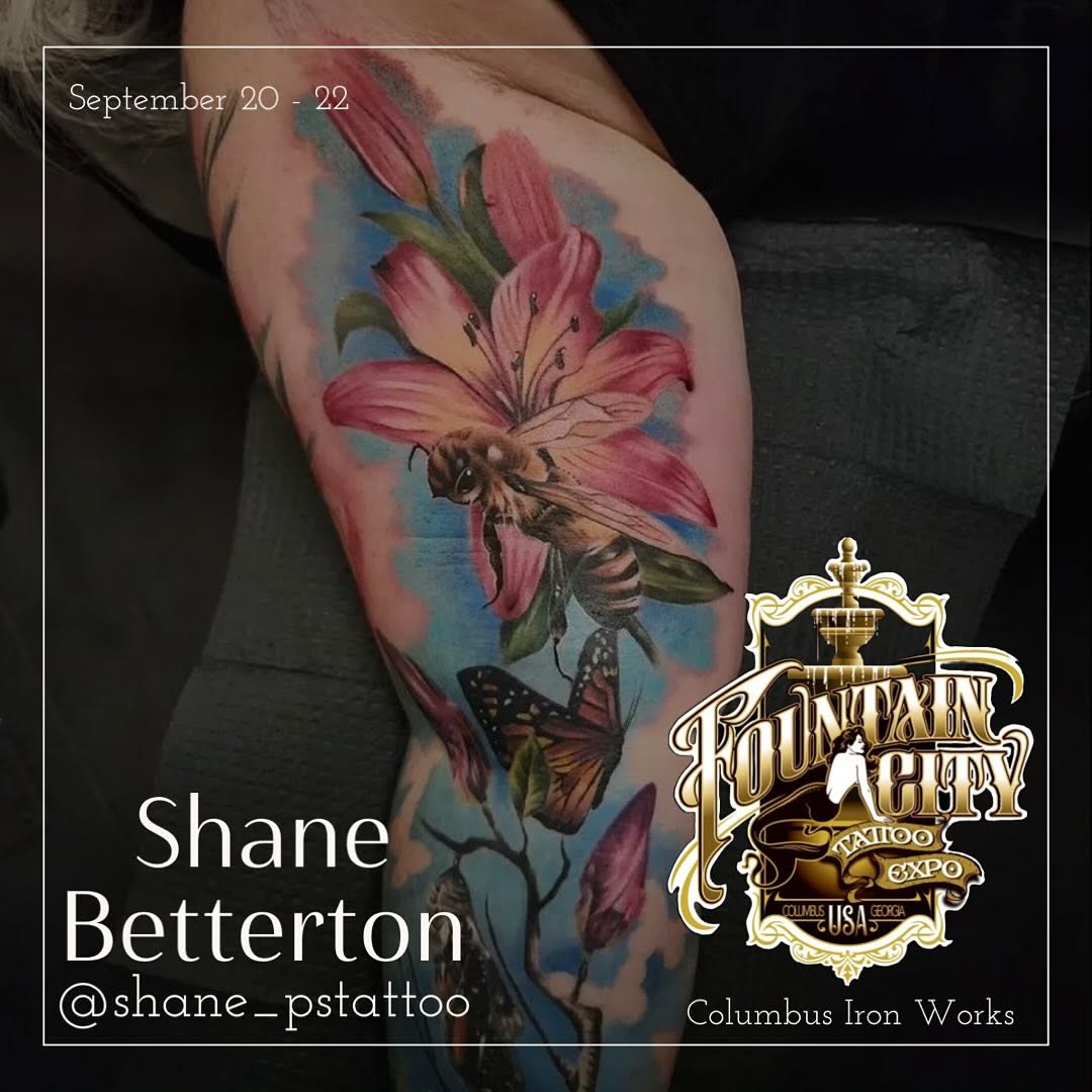 Tattoo by @shane_pstattoo — realism, black_and_grey