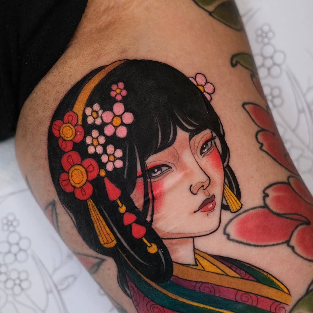 Tattoo by @coztic_tatt โ japanese_irezumi, neo_traditional