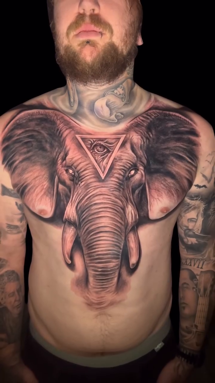 Tattoo by @danfisherart — black_and_grey, realism