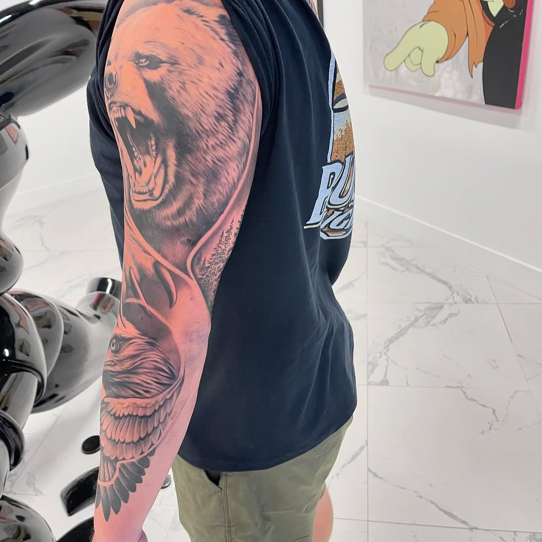 Tattoo by @artisticbubba — realism, black_and_grey