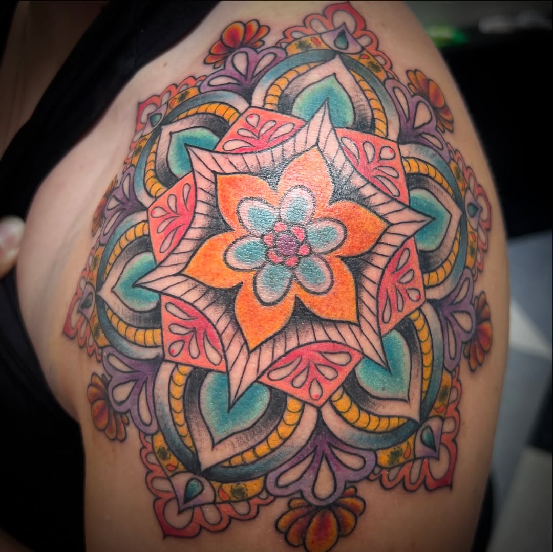 Tattoo by @itsglitter — geometric, ornamental