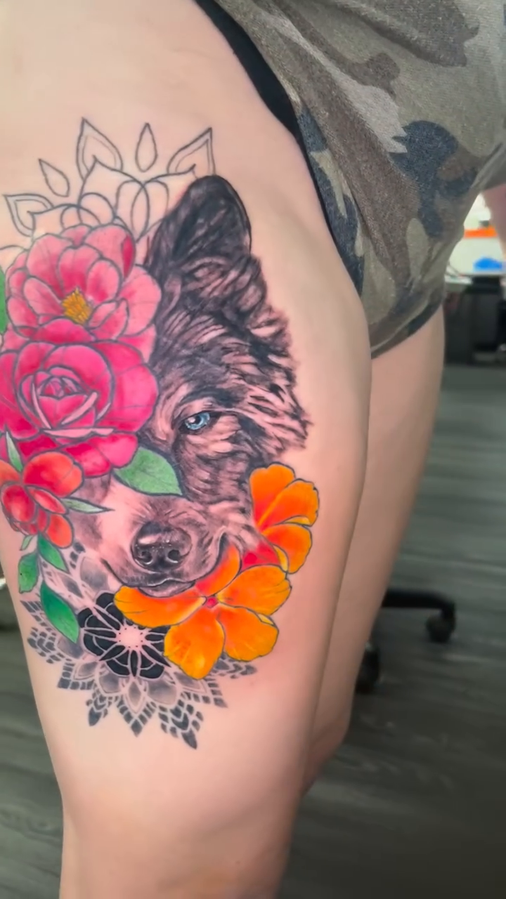 Tattoo by @robertdelete — realism, neo_traditional
