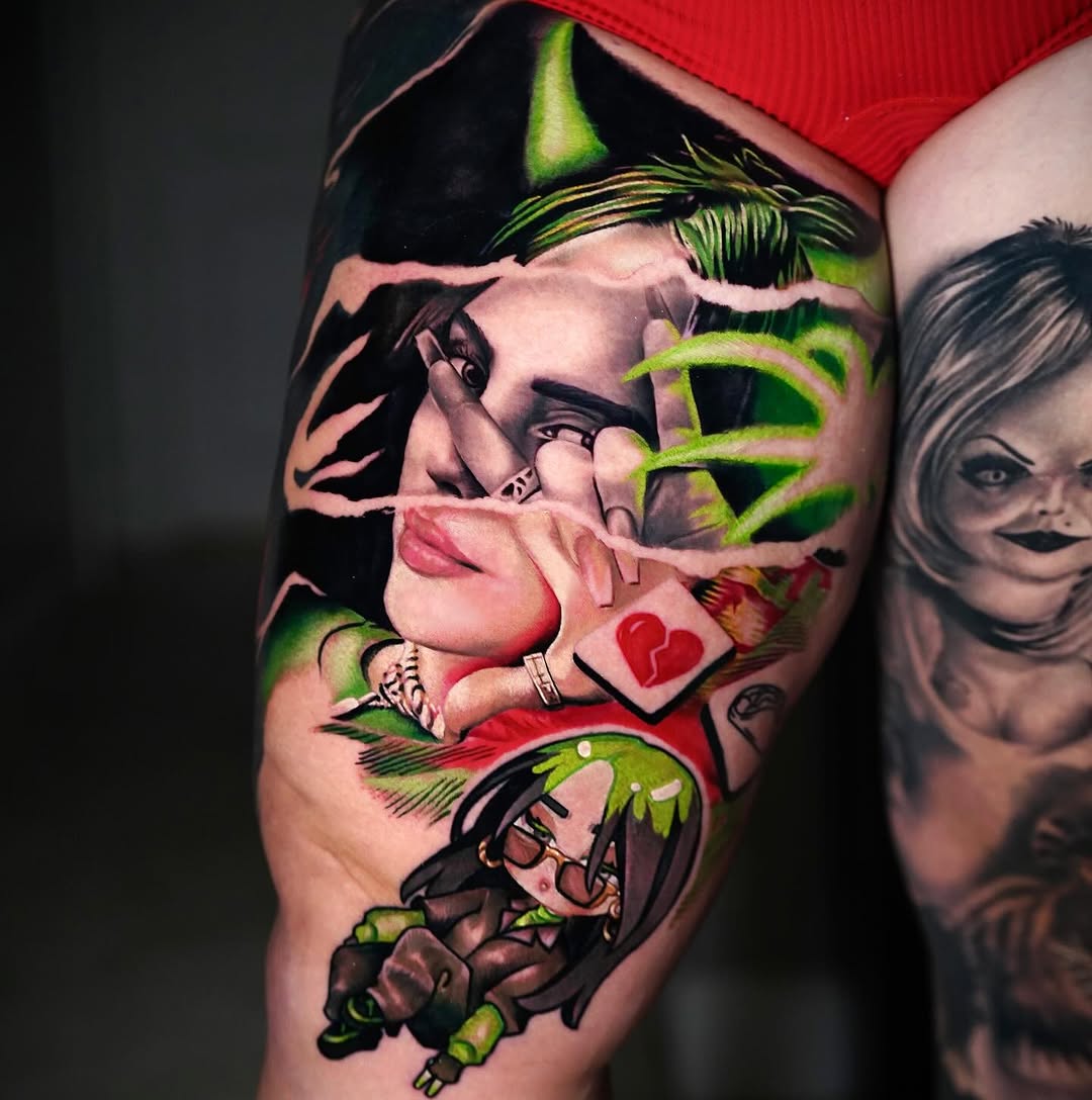 Tattoo by @jawbreakerjeremy — realism, new_school