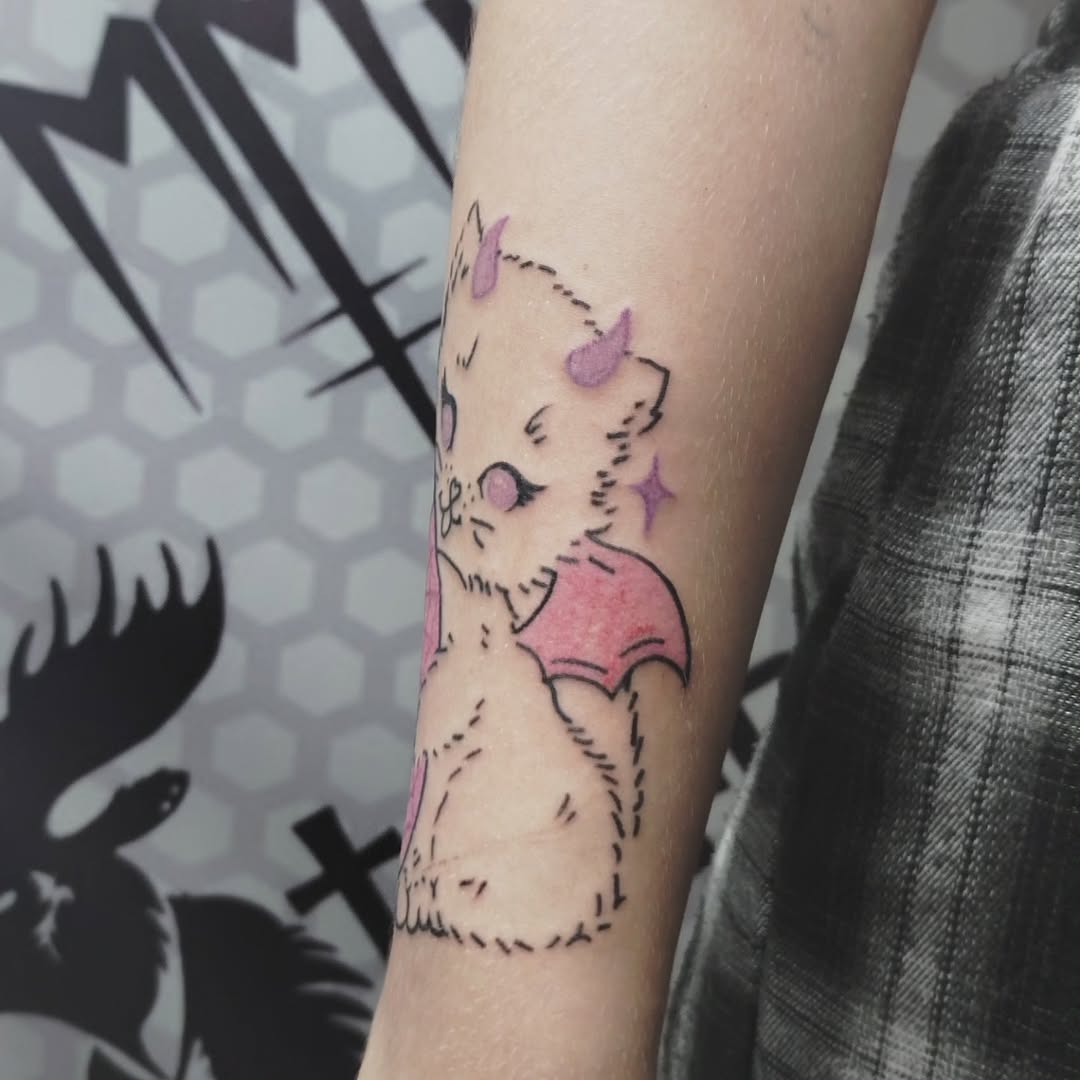 Tattoo by @dori.tatt — illustrative, new_school