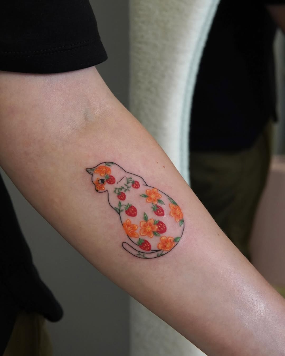 Tattoo by @catgirltattoo — fine_line, illustrative