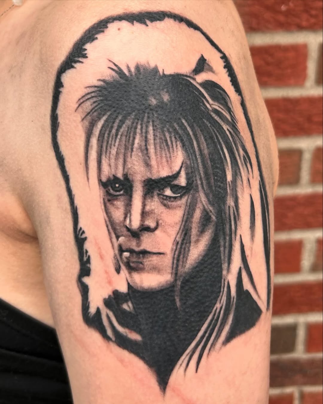 Tattoo by @paintingtattoos — realism, black_and_grey