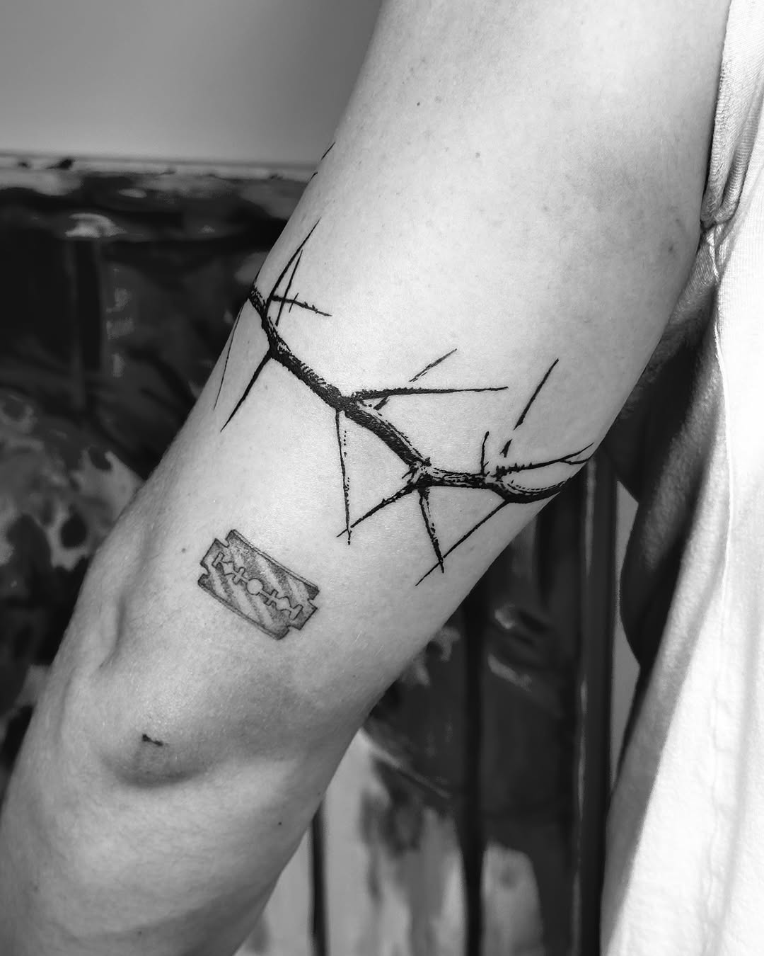 Tattoo by @matthew.hall.tattoo — blackwork, fine_line