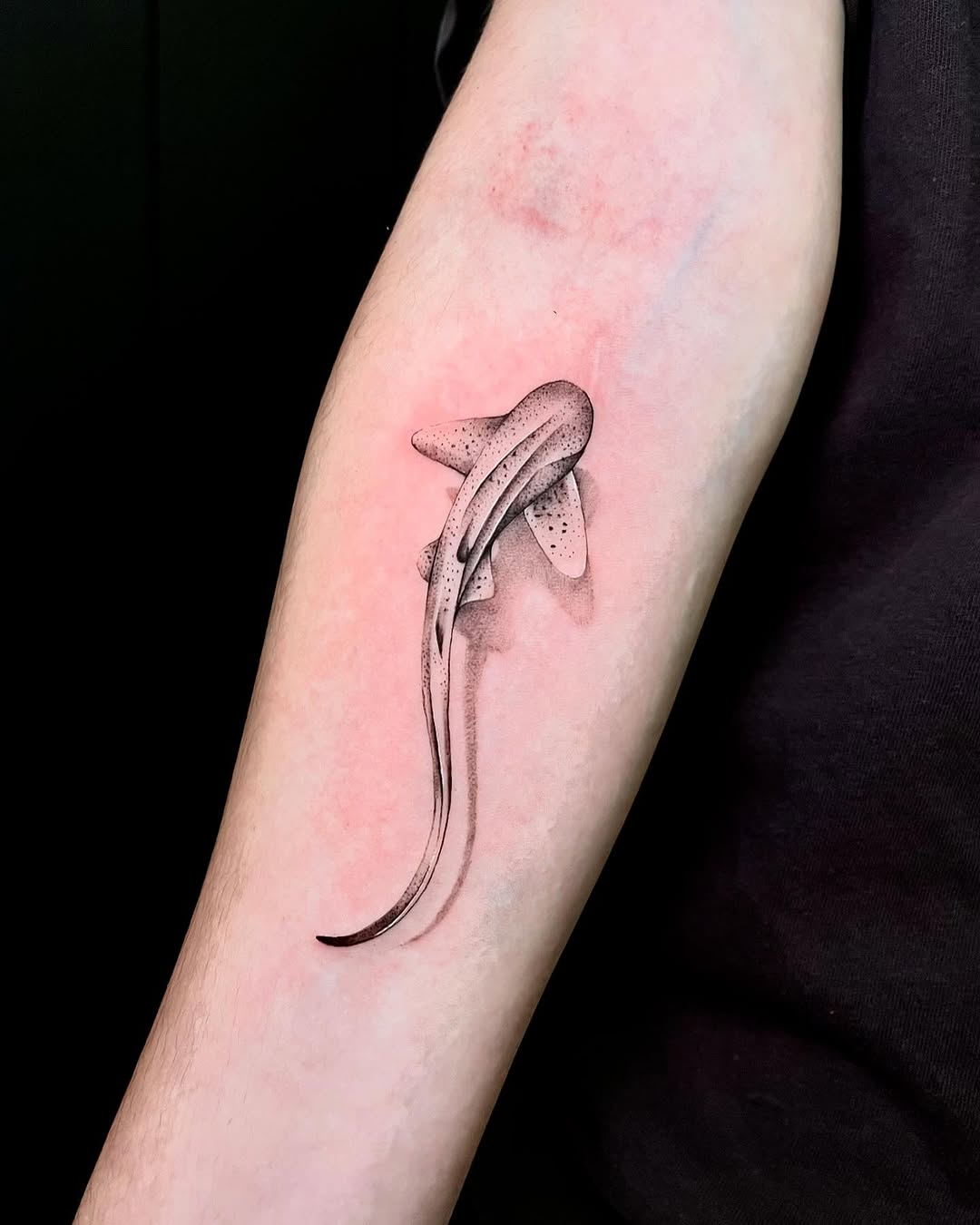 Tattoo by @tattoos.ap — dotwork, black_and_grey