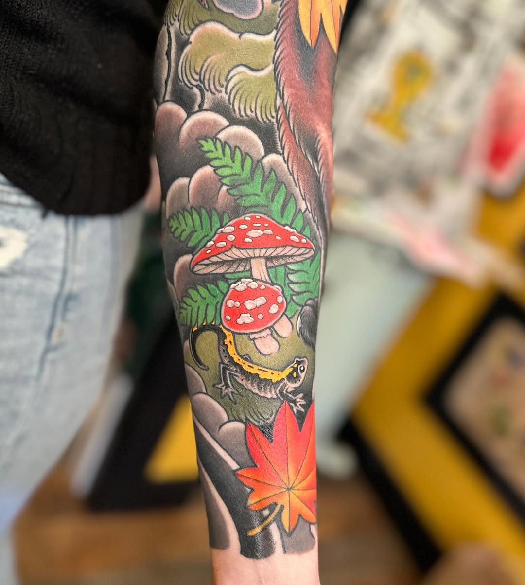 Tattoo by @megonshoretattoo โ japanese_irezumi