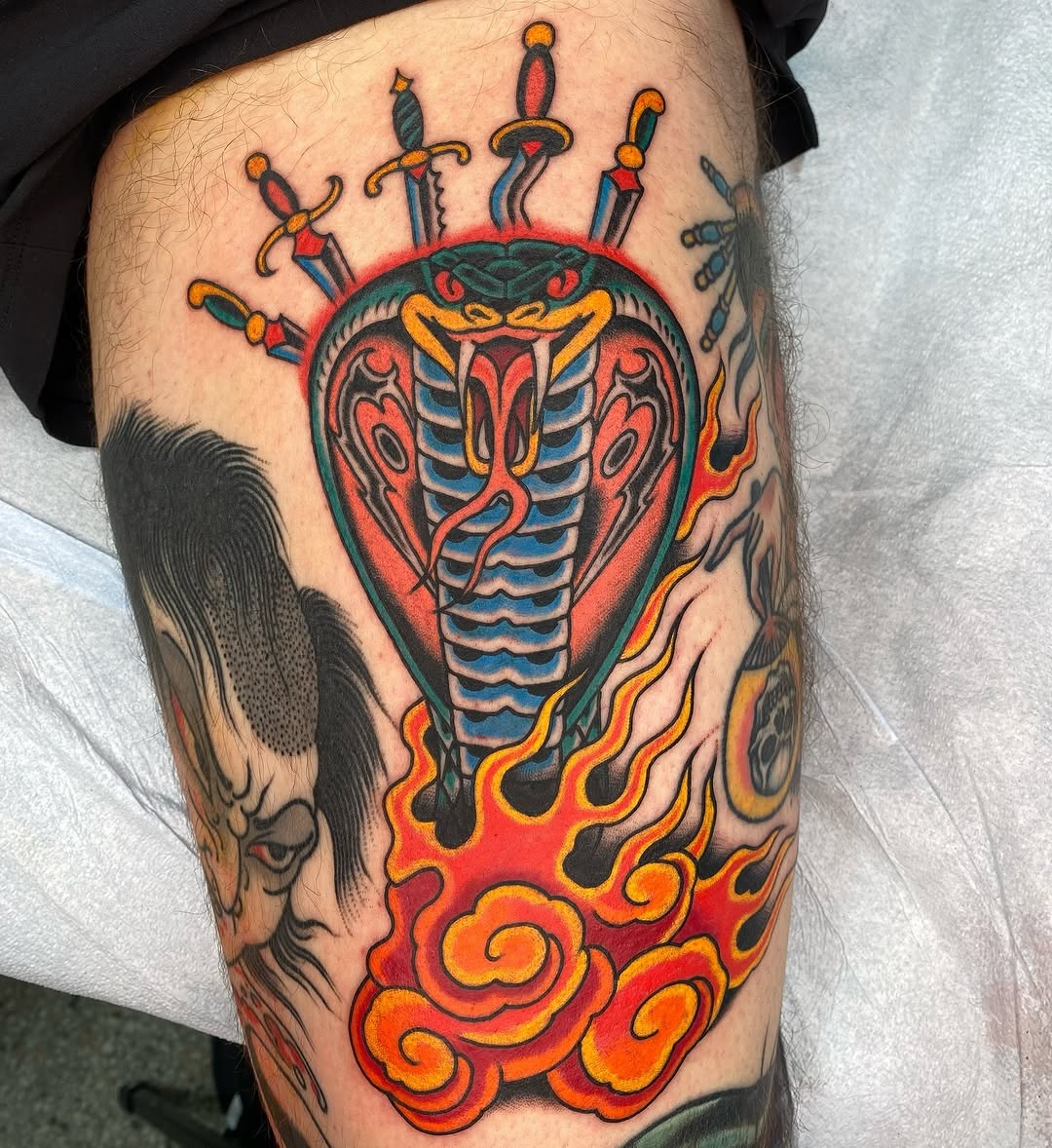 Tattoo by @cameron.tattoos — american_traditional