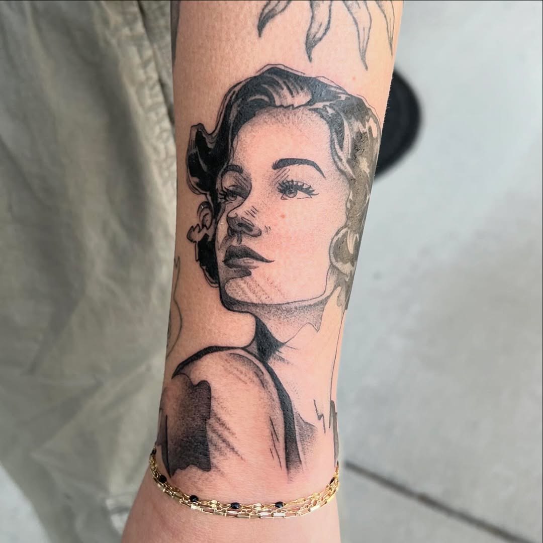 Tattoo by @denisegarner.art — realism, illustrative