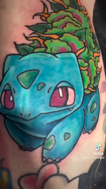 Tattoo by @gauge.creations — anime