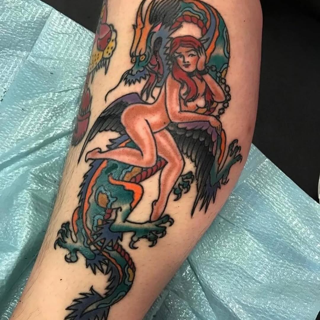 Tattoo by @__ungravity__ — american_traditional
