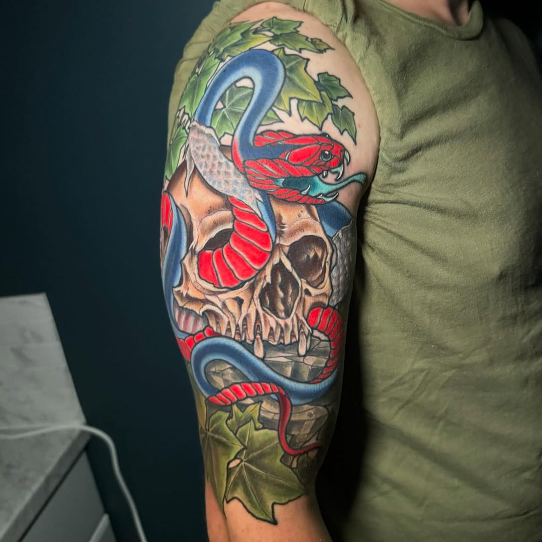 Tattoo by @wtc3art — neo_traditional