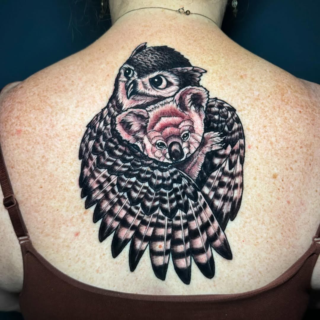 Tattoo by @wtc3art — realism, black_and_grey