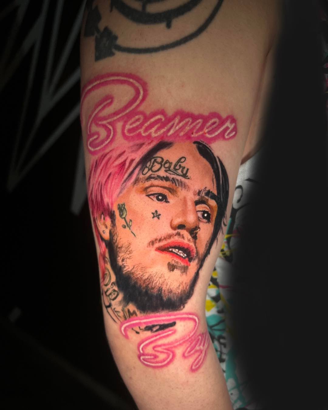 Tattoo by @seanc_tattoos — realism, lettering_script