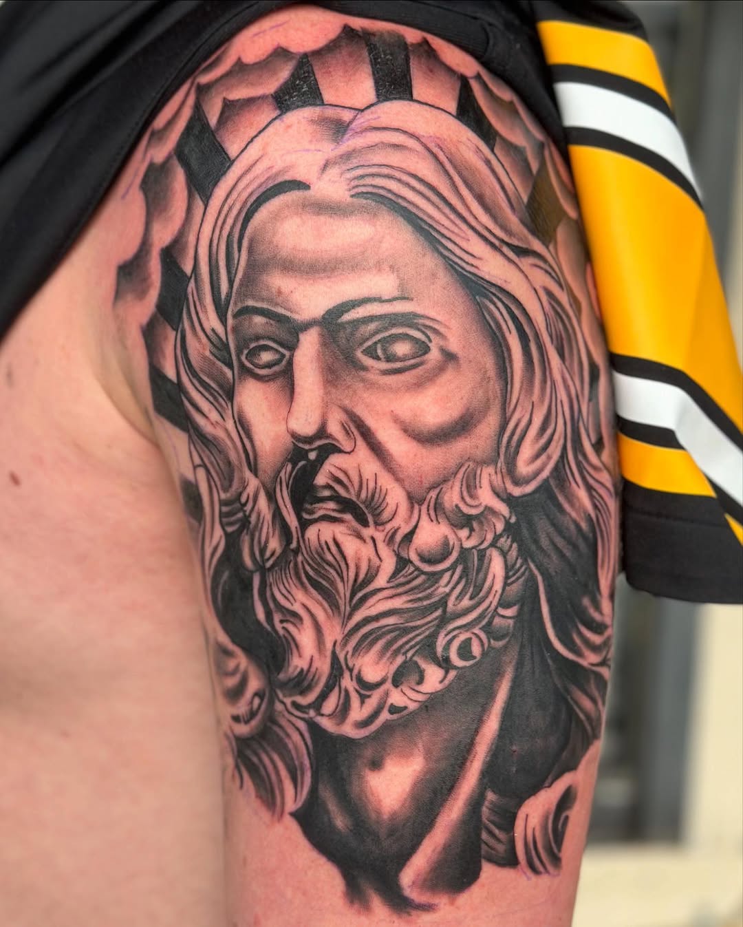 Tattoo by @kendyyl — realism, black_and_grey