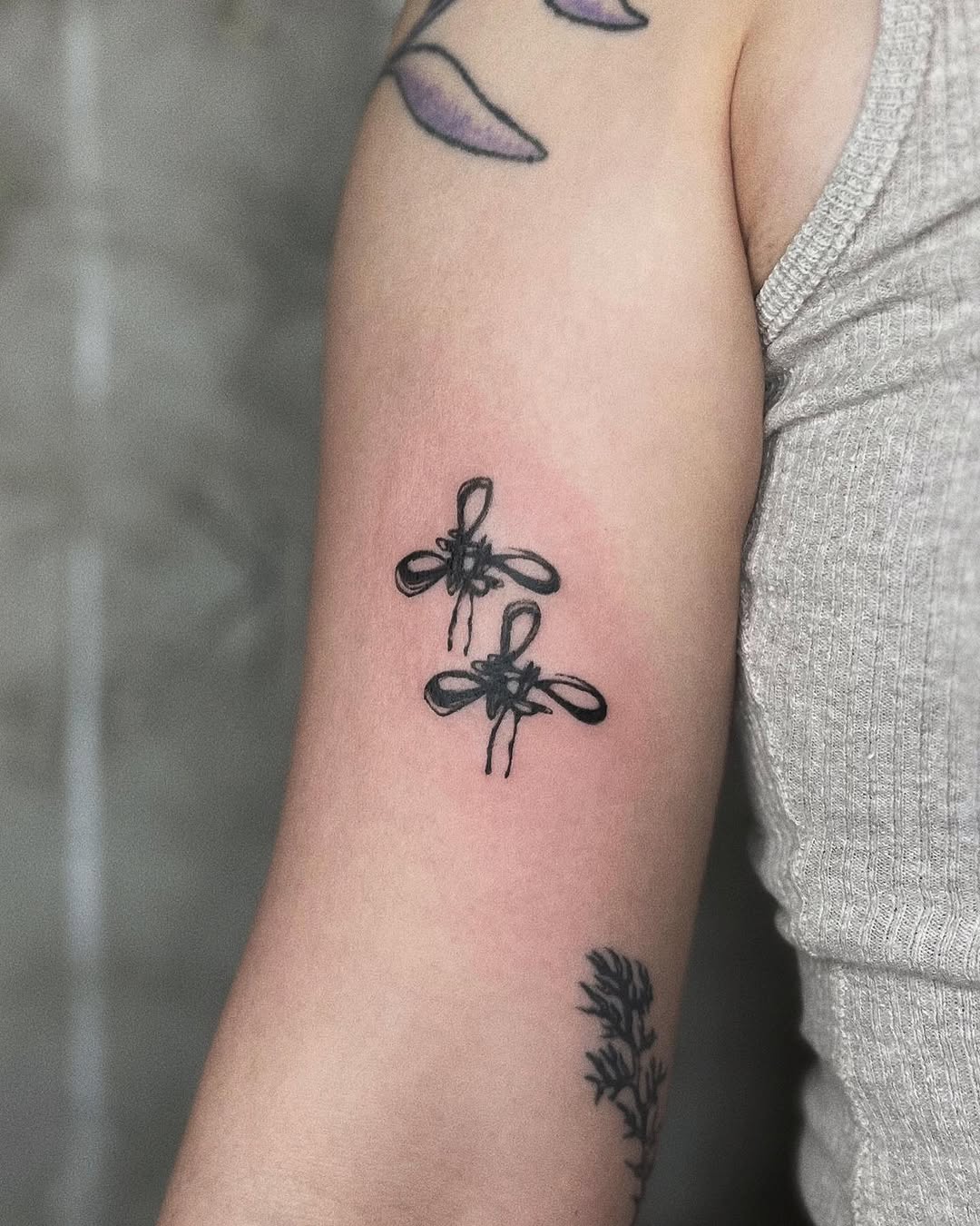 Tattoo by @sankangstudio โ fine_line, sketch