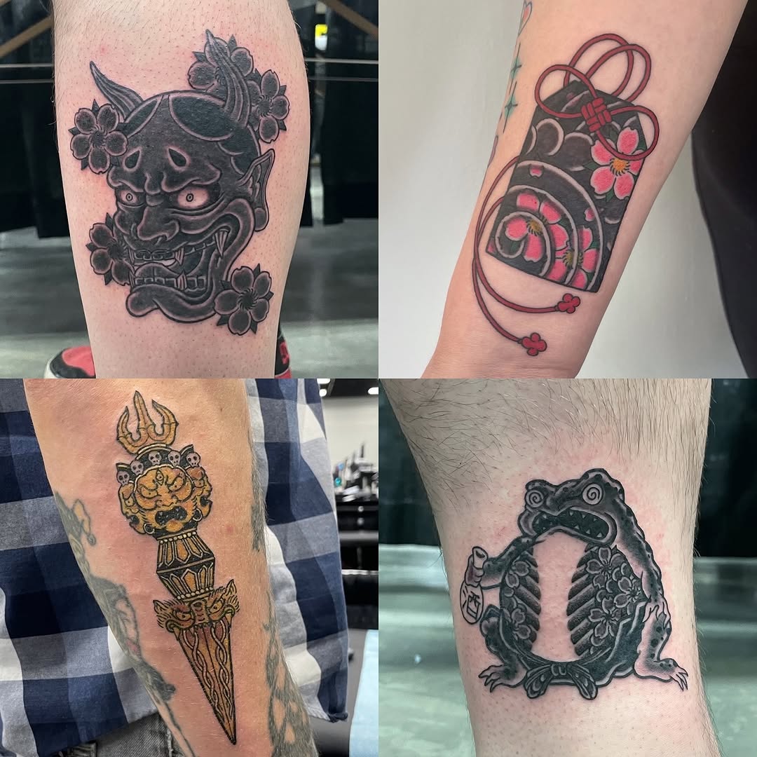 Tattoo by @baku_irezumi — japanese_irezumi, blackwork