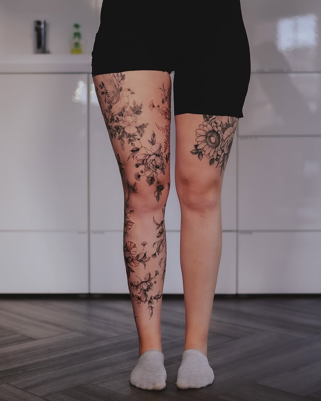 Tattoo by @babichtattoo — fine_line, black_and_grey