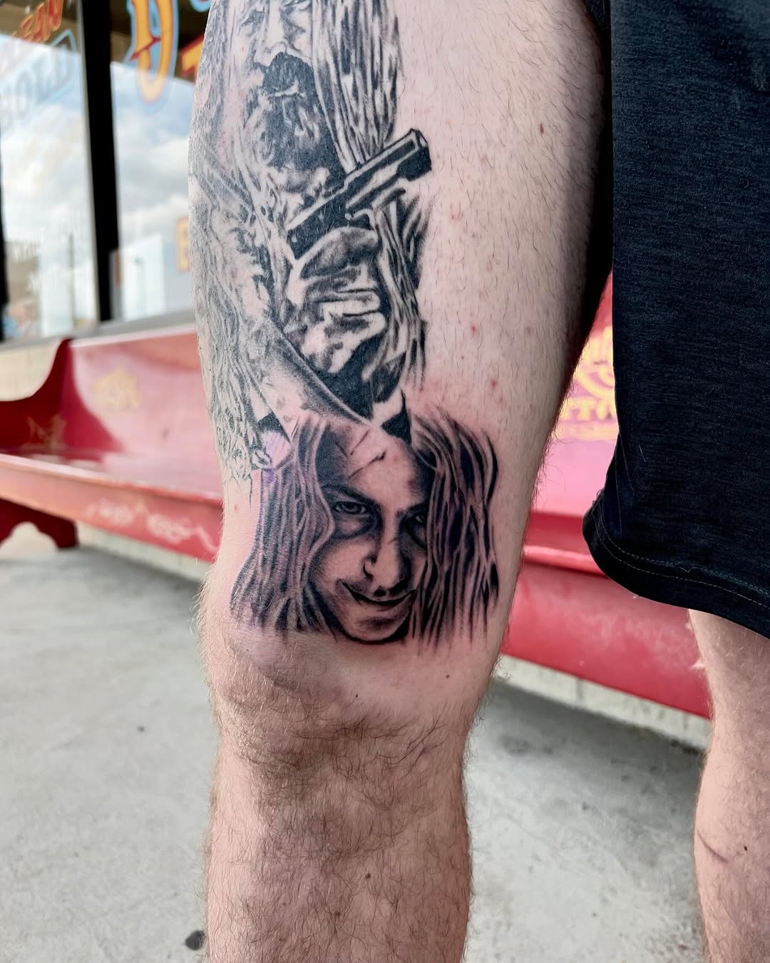 Tattoo by @jjkronauer โ realism, dark_realism