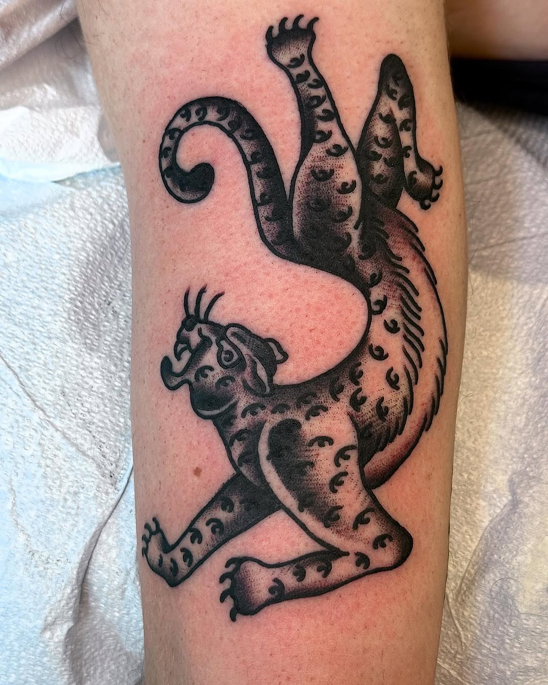 Tattoo by @mccallumtattoo — american_traditional, black_and_grey