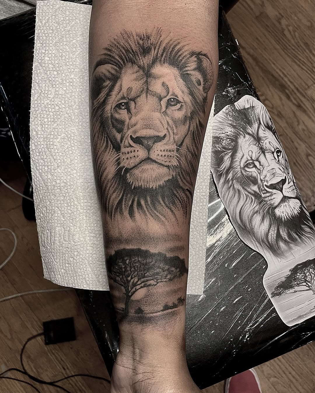 Tattoo by @chenzotattoos — black_and_grey, realism