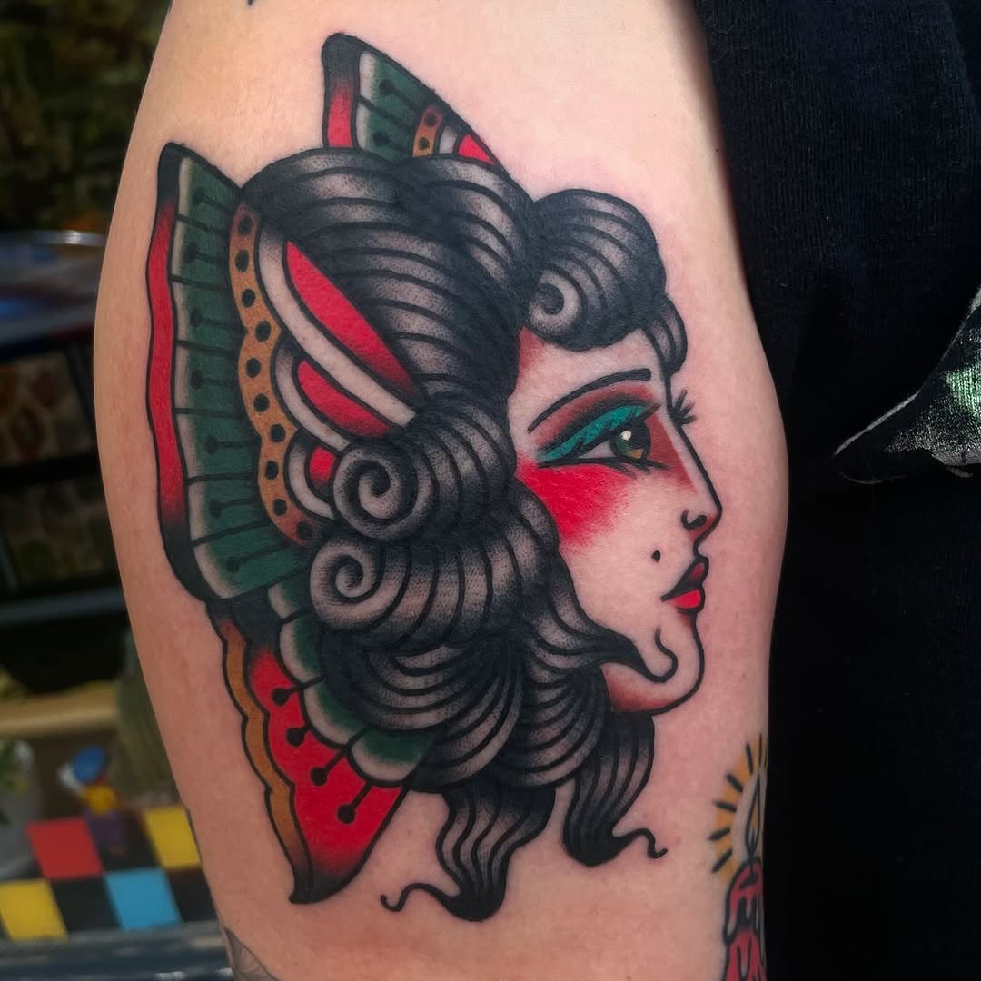 Tattoo by @dakotaharttattooart — neo_traditional, american_traditional