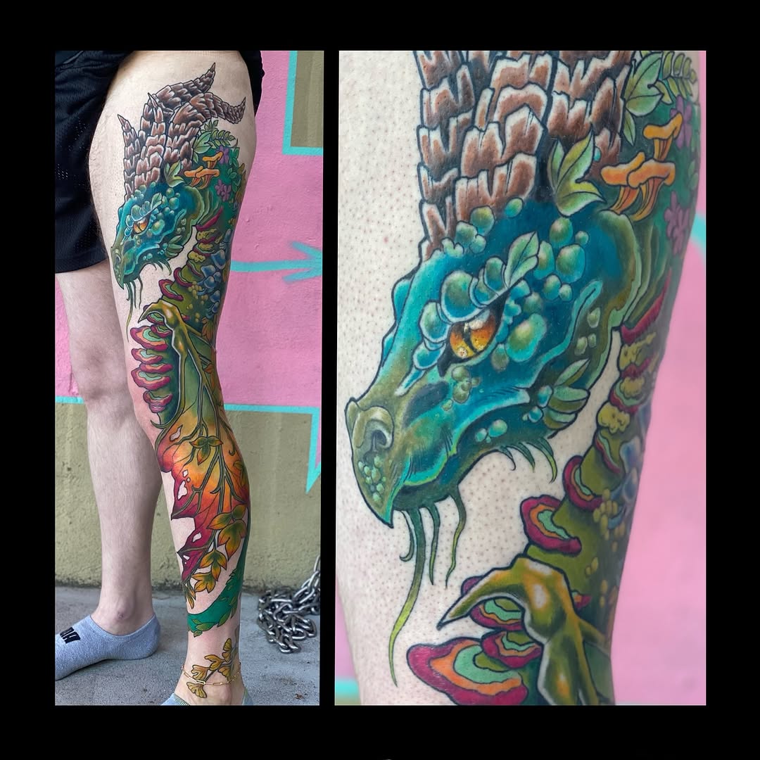 Tattoo by @lauraexleytattoo — new_school, illustrative