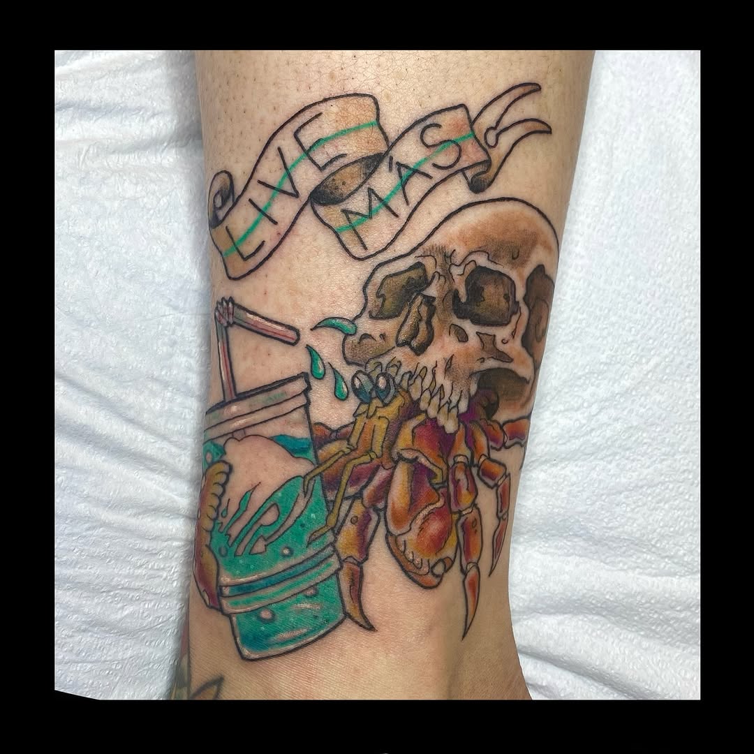 Tattoo by @lauraexleytattoo — neo_traditional, realism