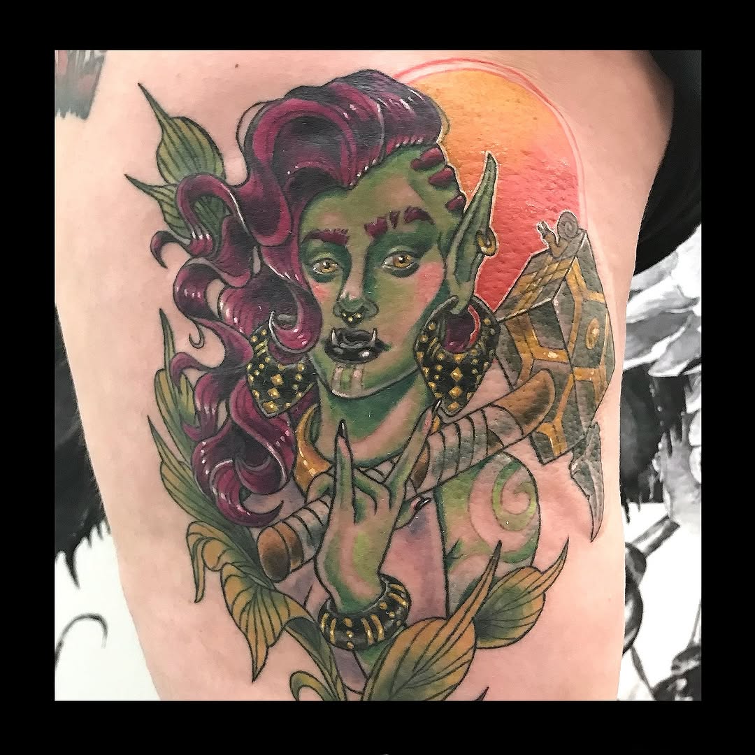 Tattoo by @lauraexleytattoo — new_school, realism