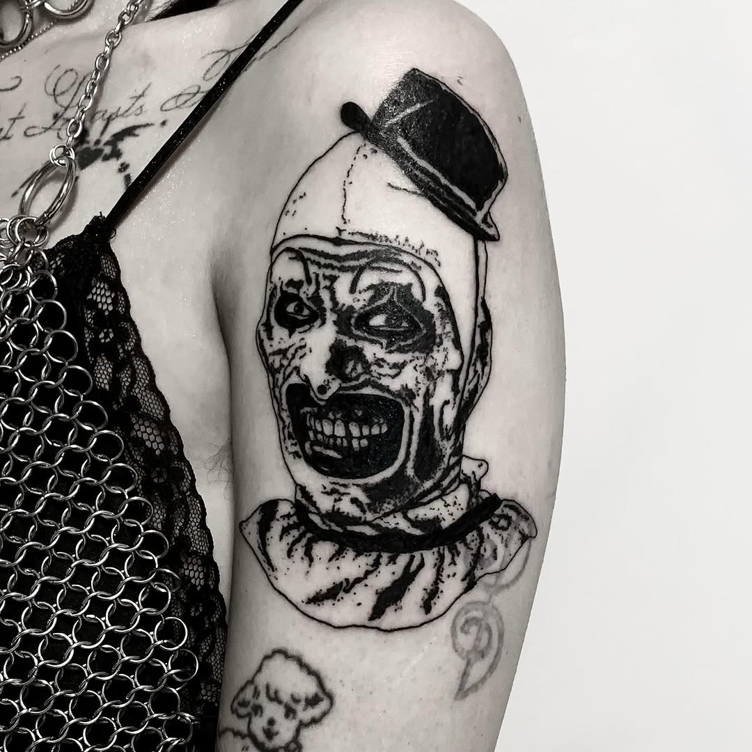 Tattoo by @gutsandink โ black_and_grey, realism