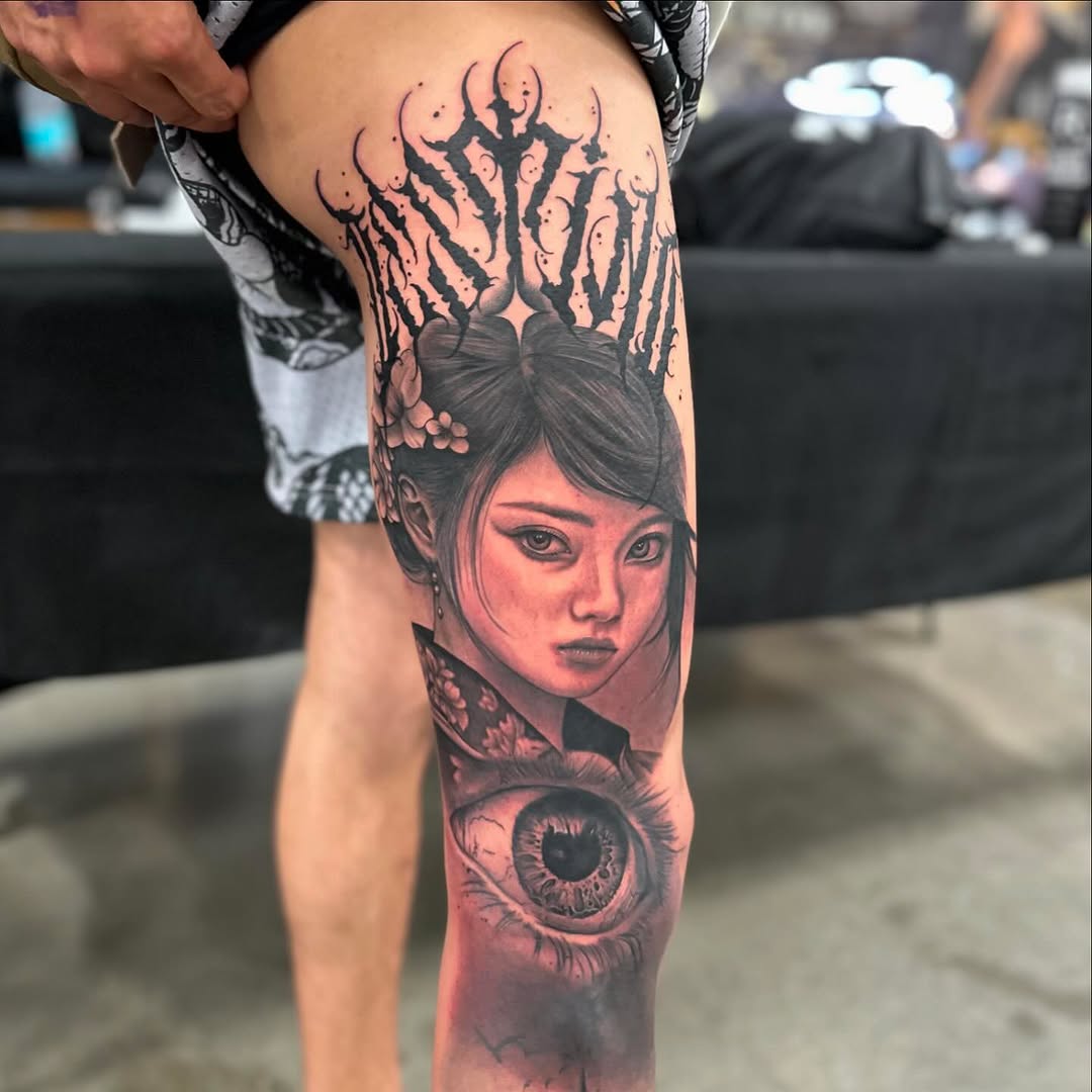 Tattoo by @inked_alex — realism, black_and_grey