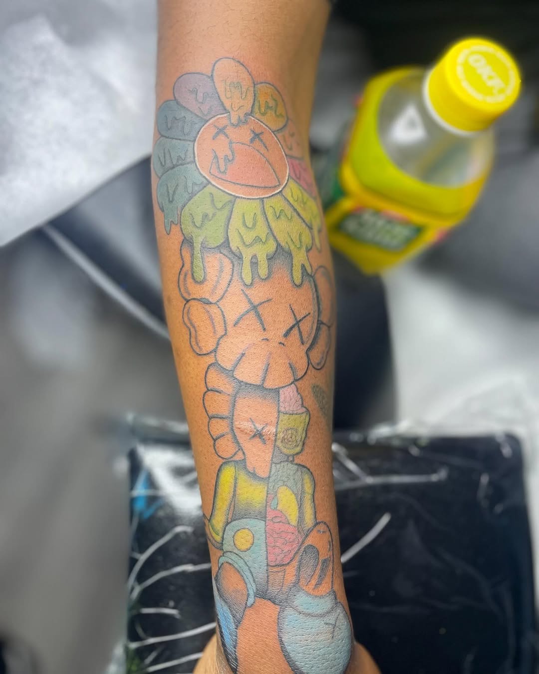Tattoo by @hunchos_dab_of_ink โ anime