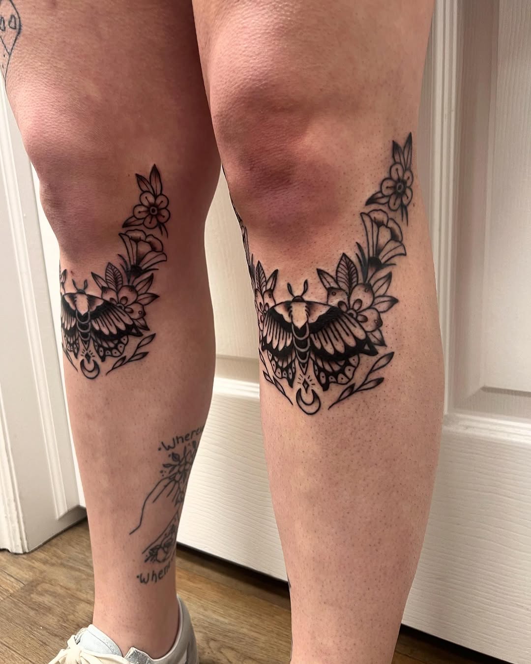 Tattoo by @dirtbagdani.tattoo — black_and_grey, fine_line