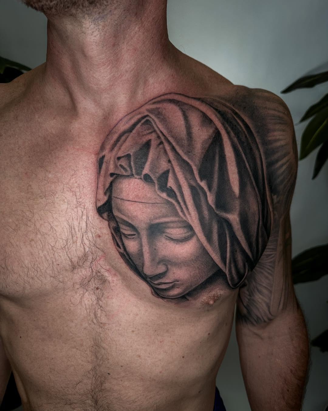 Tattoo by @tatsbyjameshix — realism, black_and_grey