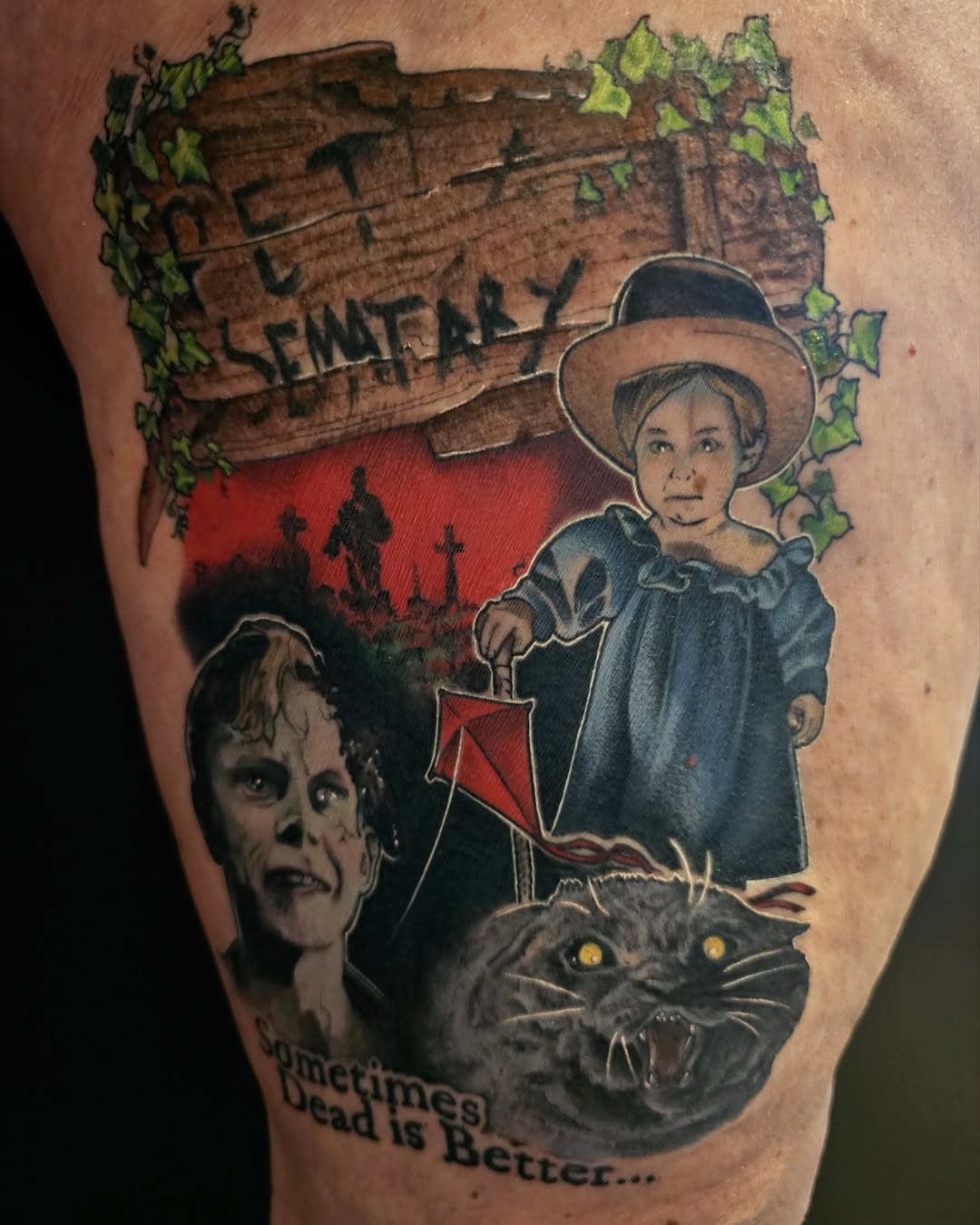 Tattoo by @tatoutofhell — realism, dark_realism