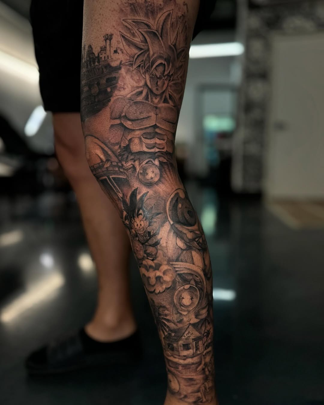 Tattoo by @kannyka.tattoo β realism, anime