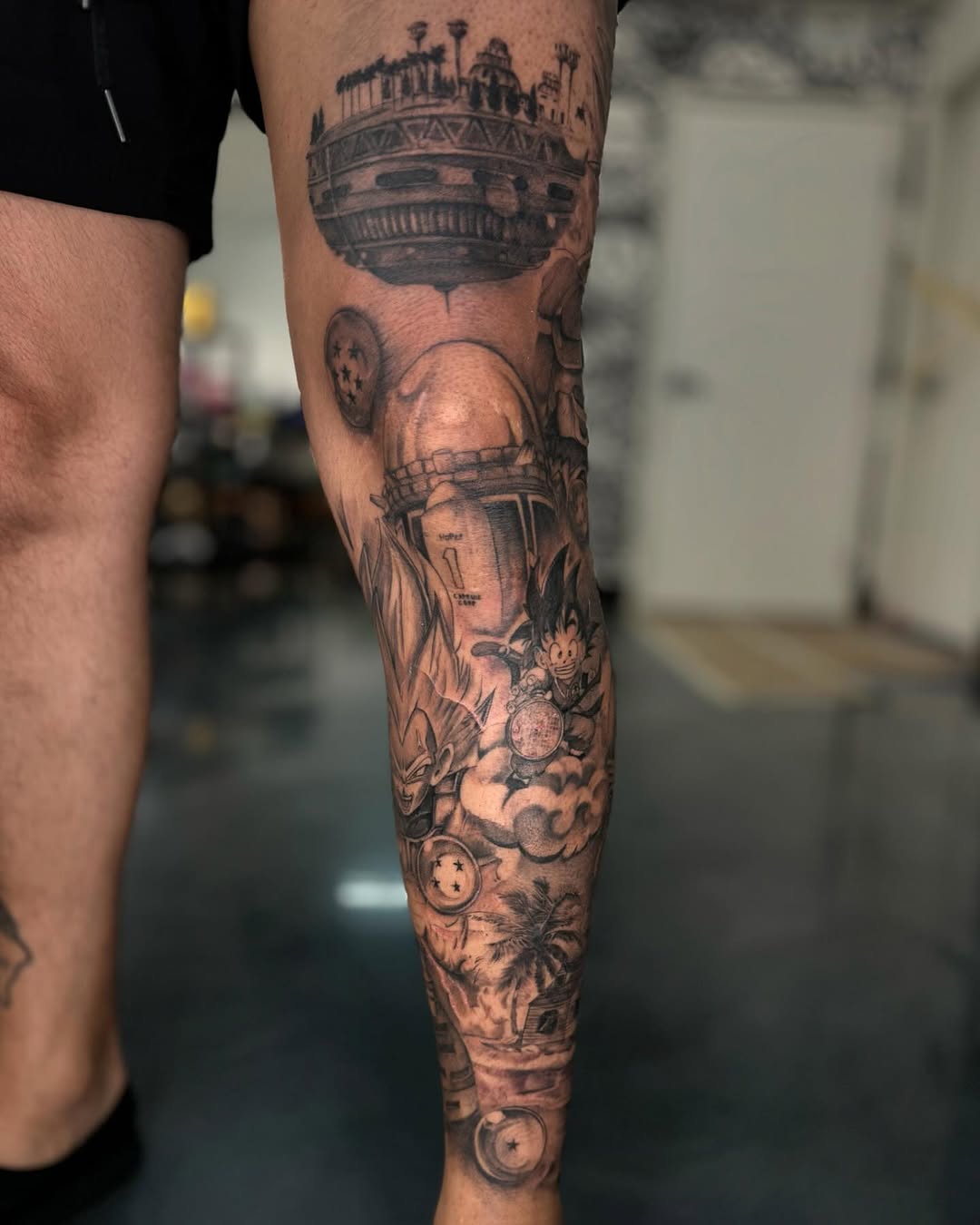 Tattoo by @kannyka.tattoo β realism, black_and_grey