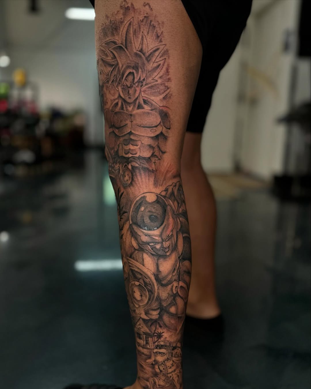 Tattoo by @kannyka.tattoo β realism, black_and_grey