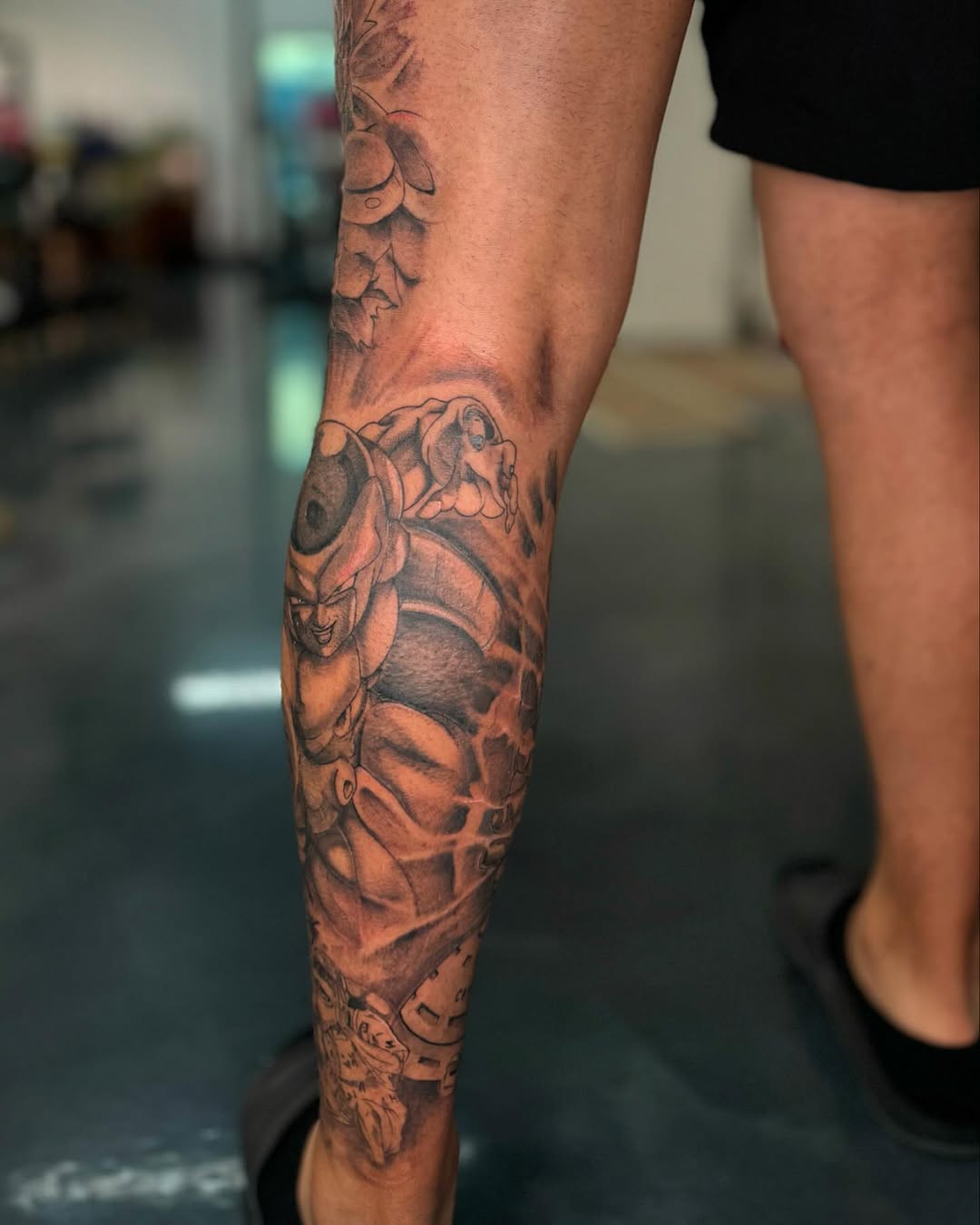 Tattoo by @kannyka.tattoo β realism, black_and_grey