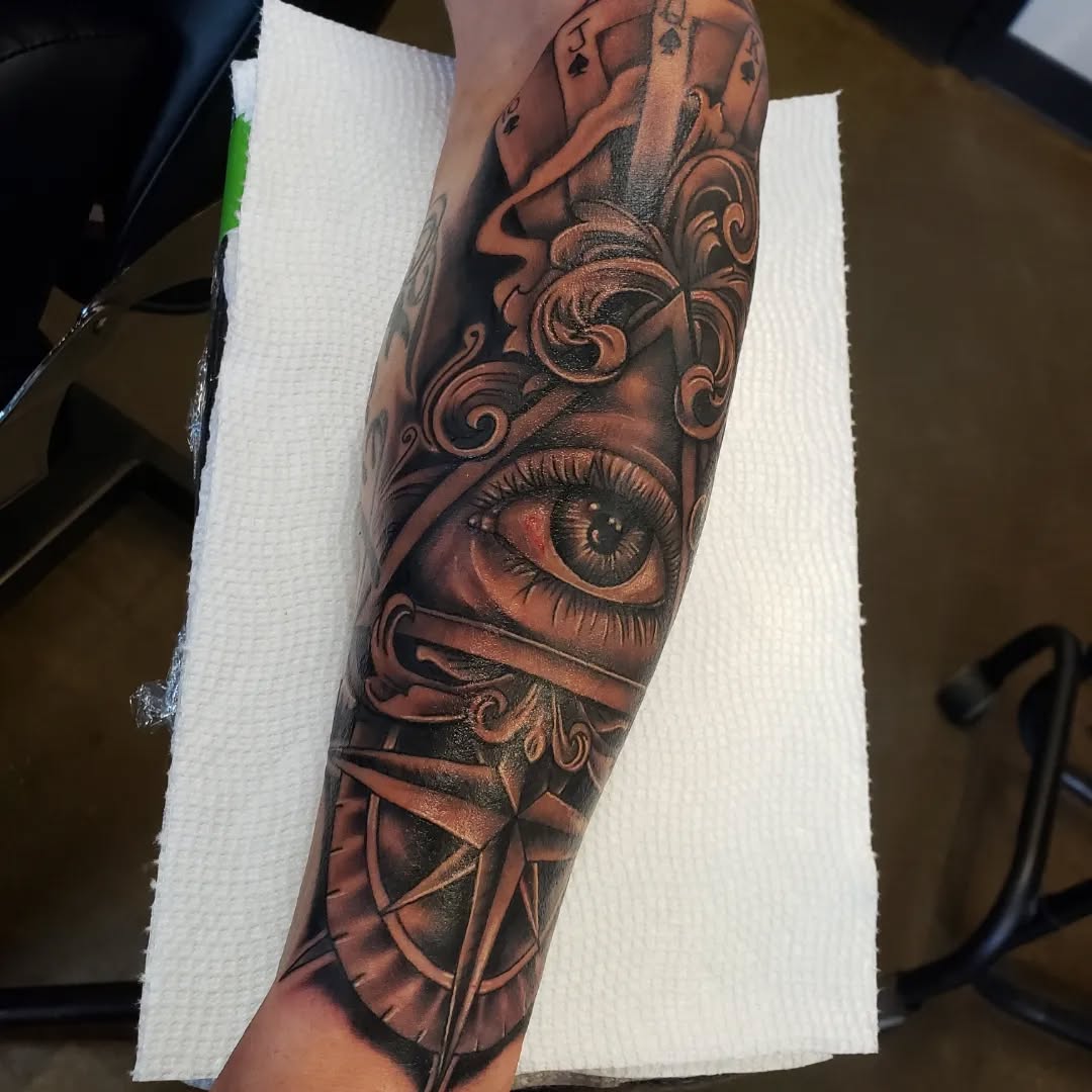 Tattoo by @stevengehlsen — realism, black_and_grey